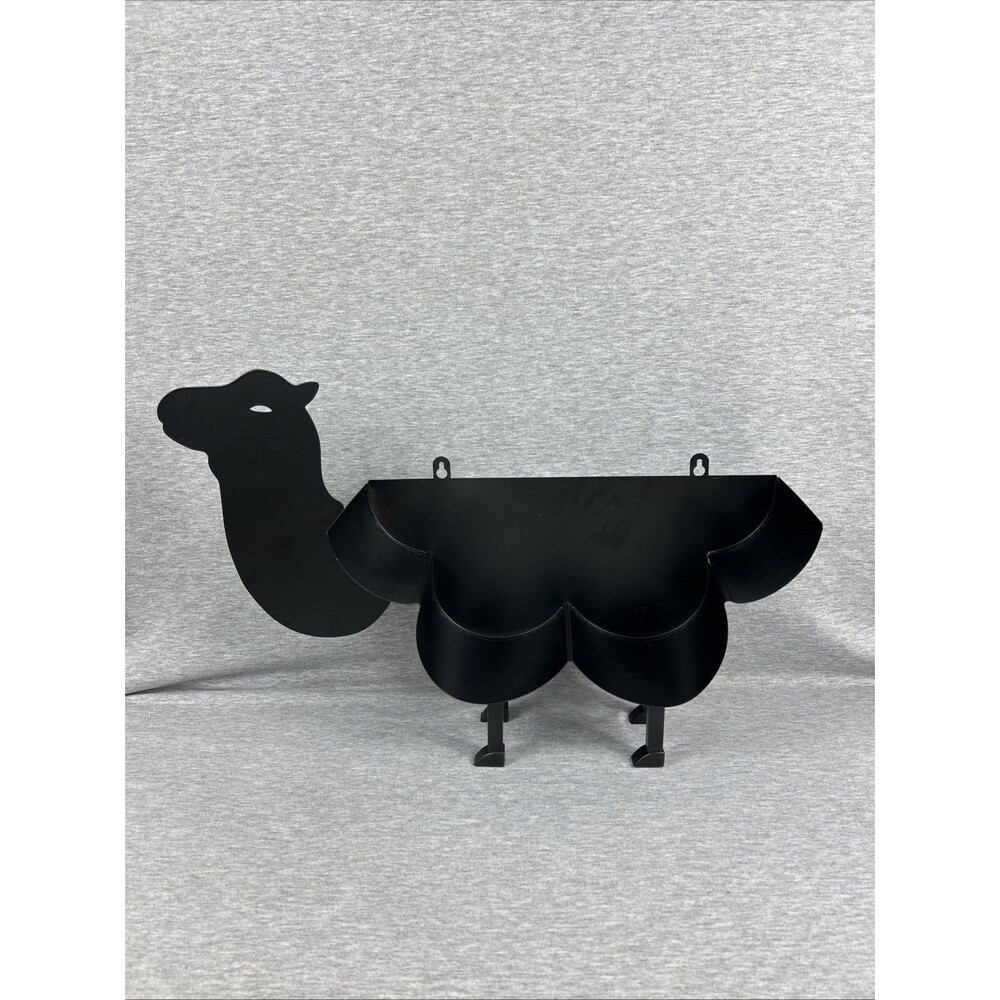 NEW-Metal, Camel Toliet Paper Holder, Metal, Free Standing Or Hang On Wall,